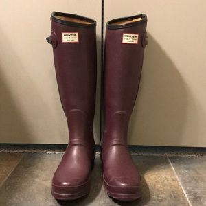 HUNTER rain boots